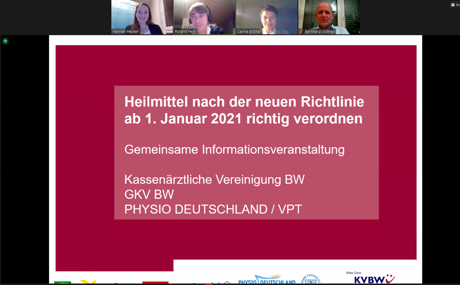 2021 01 20 Schulung neue HMR mit KVBW und AOK Screenshot